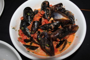 Broth, perfect and WOW tasty, dipped a bunch of great breads in this taste! Mussels terrific!