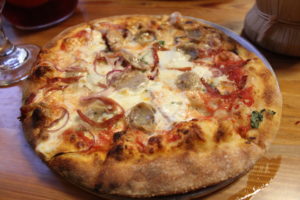 Pizza Bruni, a delight to the eye and the palate!
