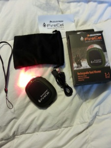 FlashLight, hand-warmer, and USB charger for so many mobile devices! This item is terrific!