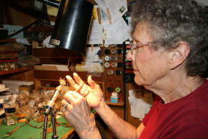 Mary Dette has tied fly's all her life and her fly's are highly sought for use and art display!