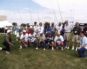 One of my many dozens fly fishing classes. This one in Wyoming. My classes are for up to 25 at a time!