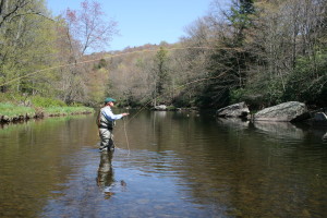 Casting on the Neversink River!