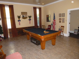 The billiard room was the Military remembrance room too!