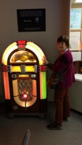 barb and wurlistzer at museum