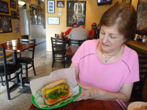 Nice comfortable restaurant, a home base for Chicago Style Hot Dogs that felt right at home at Pusateri's.