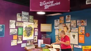 You will learn all about grapes at the interactive discovery center